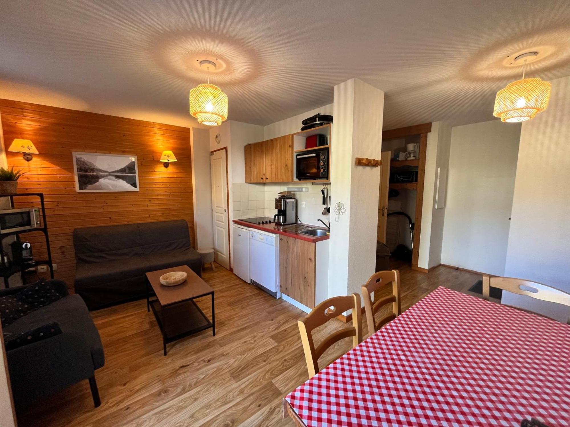 Charmant Appartement Confortable Pour 6 Personnes 40M2 Pied Pistes, Piscine, Wifi, Parking Chamrousse Ngoại thất bức ảnh